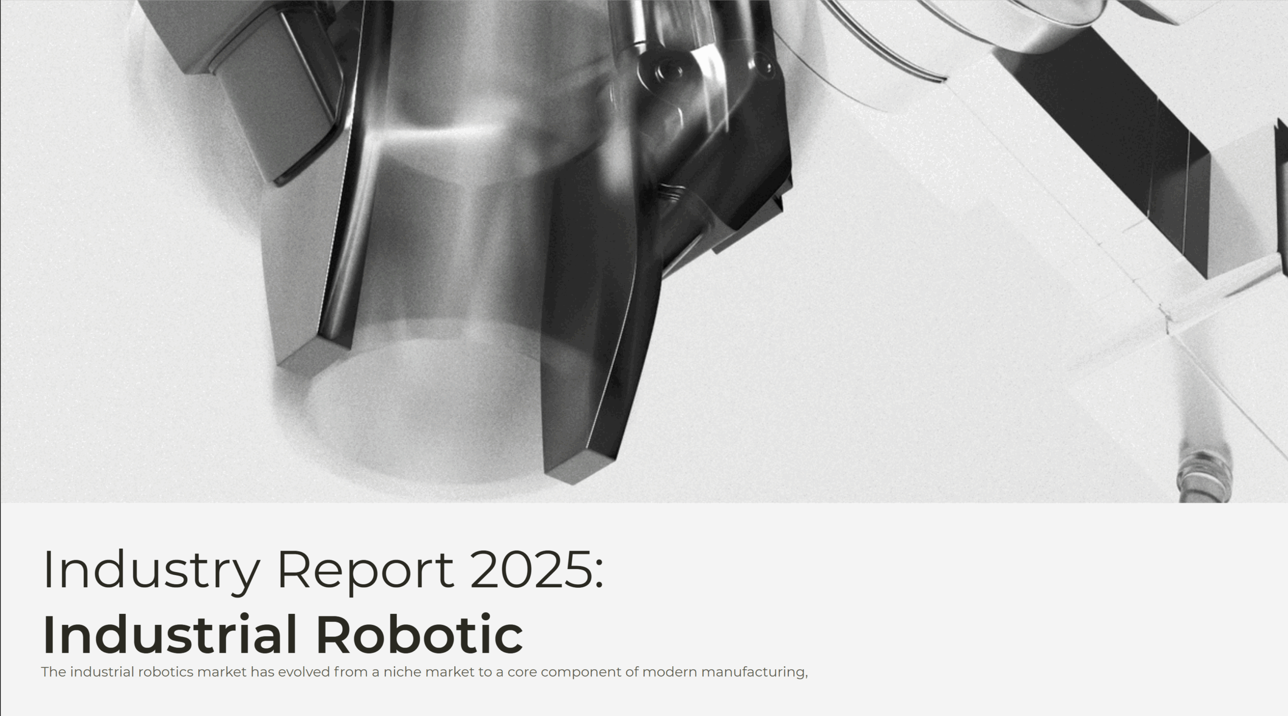 Report Industrial Robotic 2025